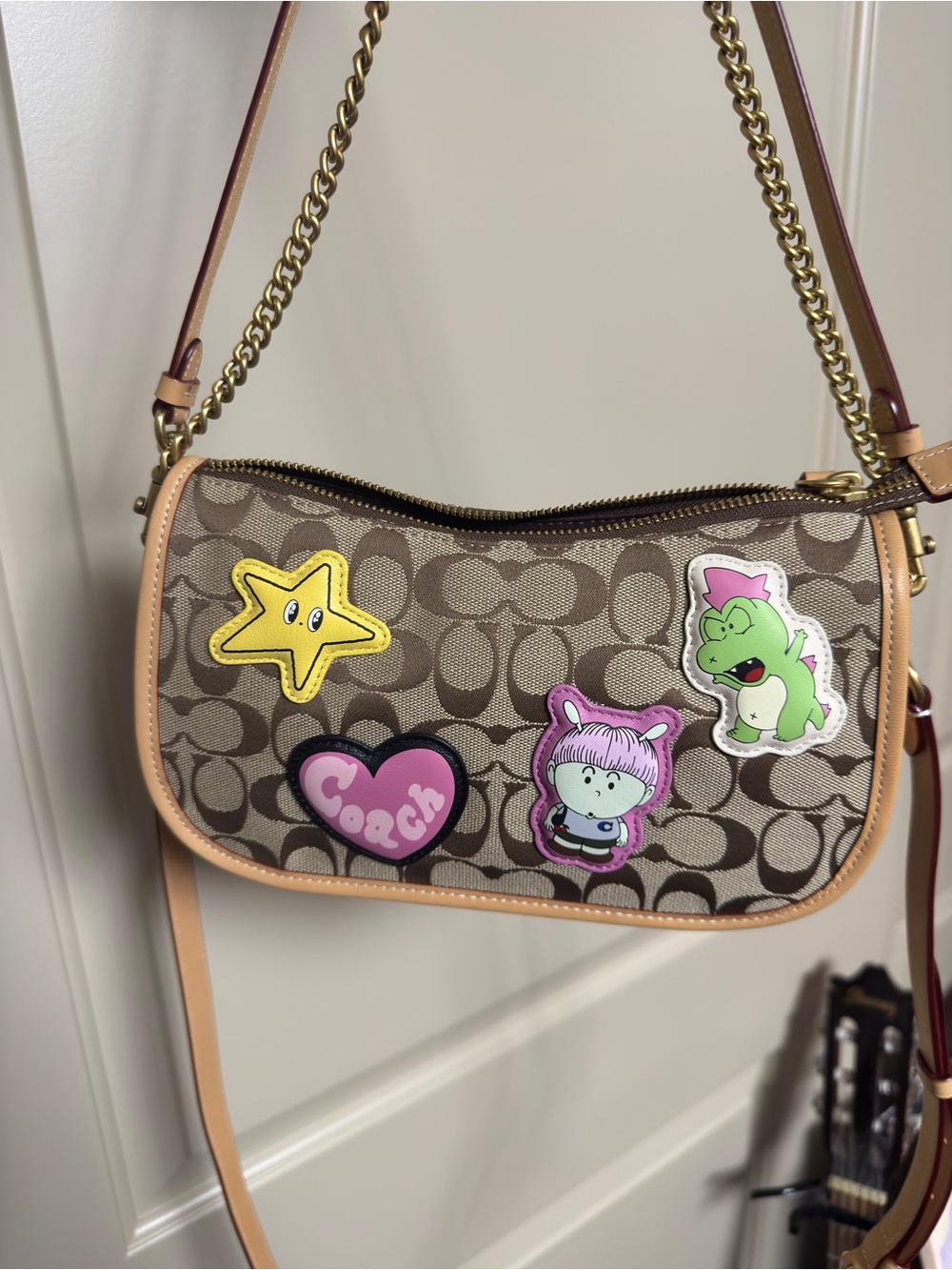 Coach x Braindead Waverly bag in signature jacquard